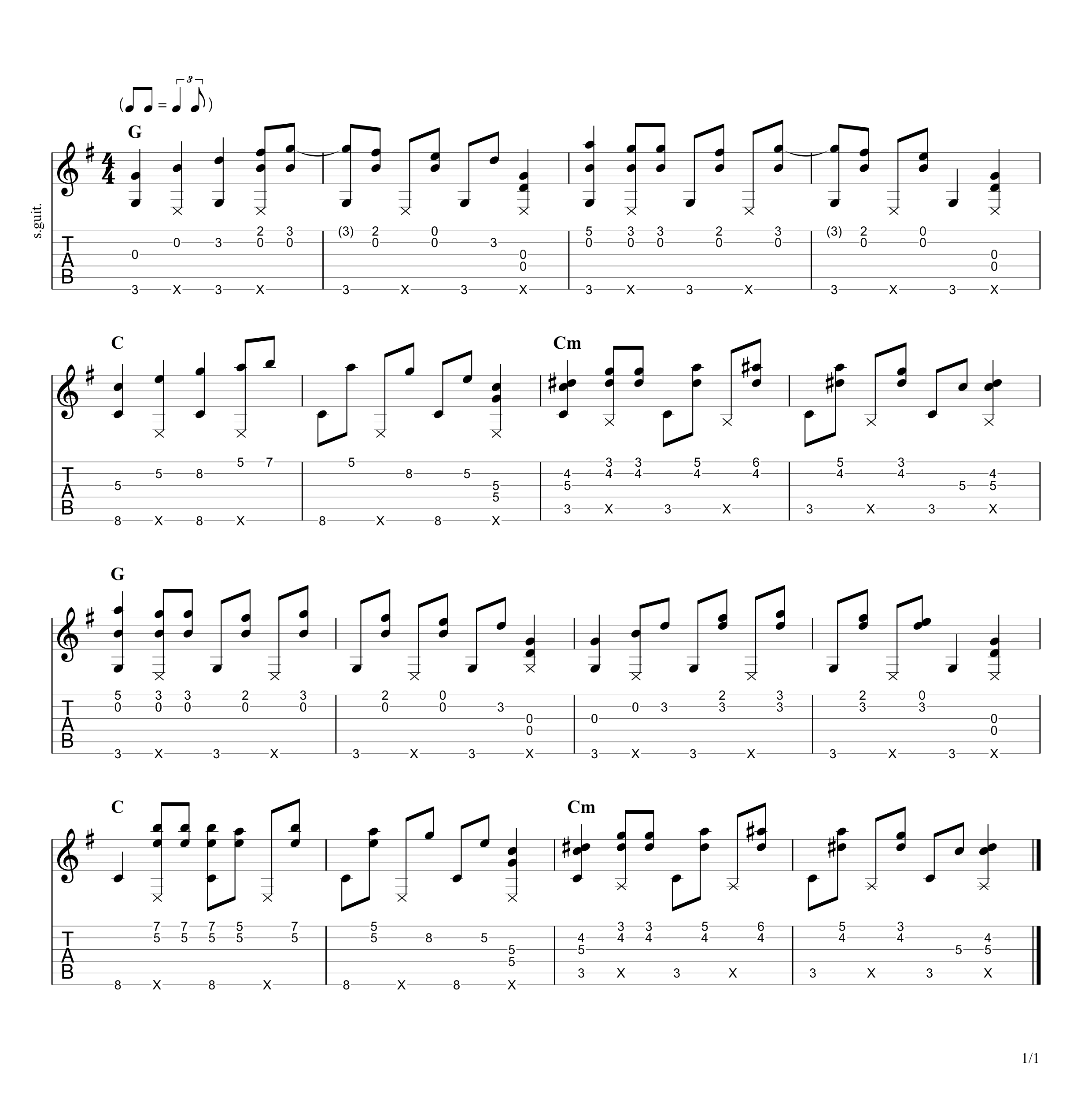all i want for christmas chords